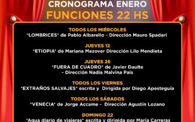 GRILLA TEATRO MUNICIPAL ABEL SANTA CRUZ 2023