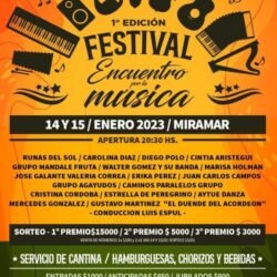 1° FESTIVAL ENCUENTRO POR LA MUSICA