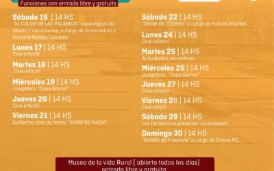 VACACIONES DE INVIERNO 2023 – CENTRO CULTURAL «DIMA SPOSITO DE PARODI» – OTAMENDI