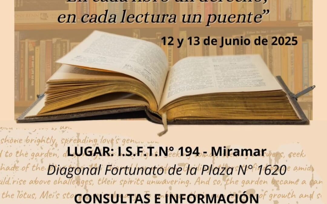4° ENCUENTRO REGIONAL DE BIBLIOTECARIOS Y BIBLIOTECARIAS
