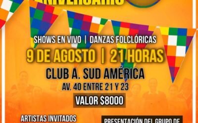 2° PEÑA ANIVERSARIO DE LA COMUNIDAD FOLKLÓRICA