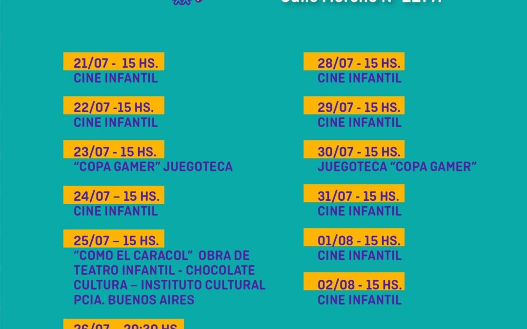 ACTIVIDADES VACACIONES DE INVIERNOS EN «CTE. N. OTAMENDI»