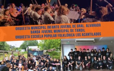 Encuentro de orquestas en Mar del Sud