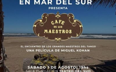«Café de los maestros» en el teatro de Mar del Sud