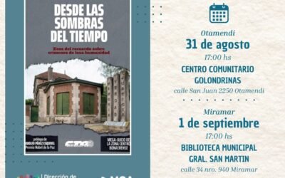 Presentan libro sobre crímenes de lesa humanidad en Otamendi